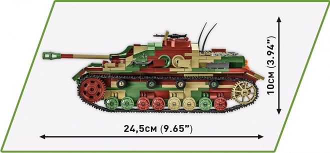 tanc Stegoburg Cobi WWII Sturmgeschutz IV 1:28