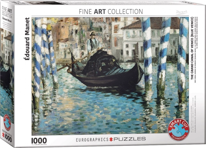 Puzzle Grand Canal Veneția 1000 Piese