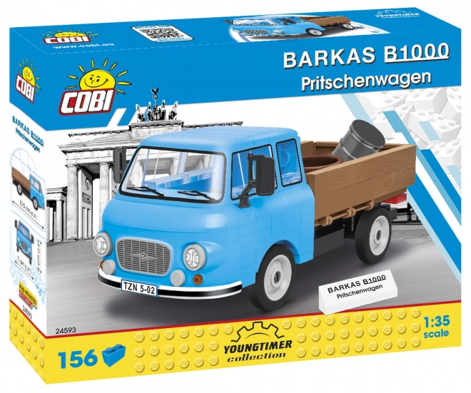 camion Barkas B1000 de construcție Cobi