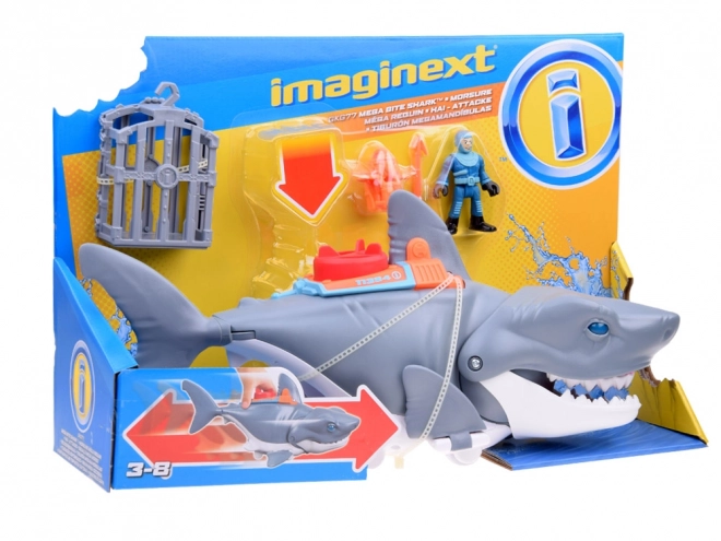 Rechin ataș Imaginext de la Mattel