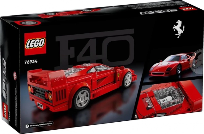 Supersportivă Ferrari F40 LEGO Speed Champions