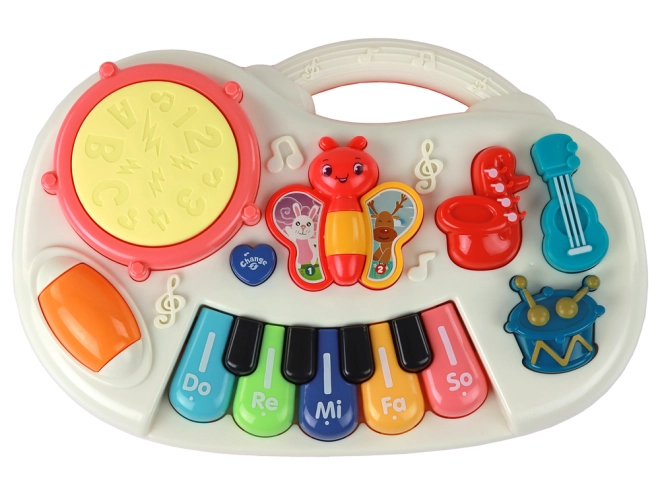 Tastatură interactivă cu fluturi