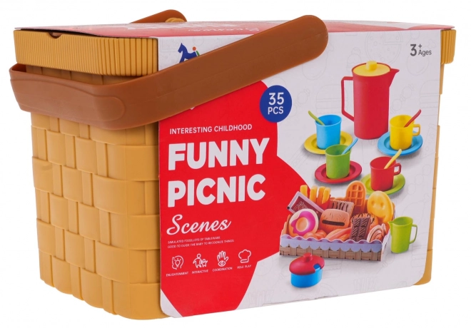 Set de picnic cu 35 piese