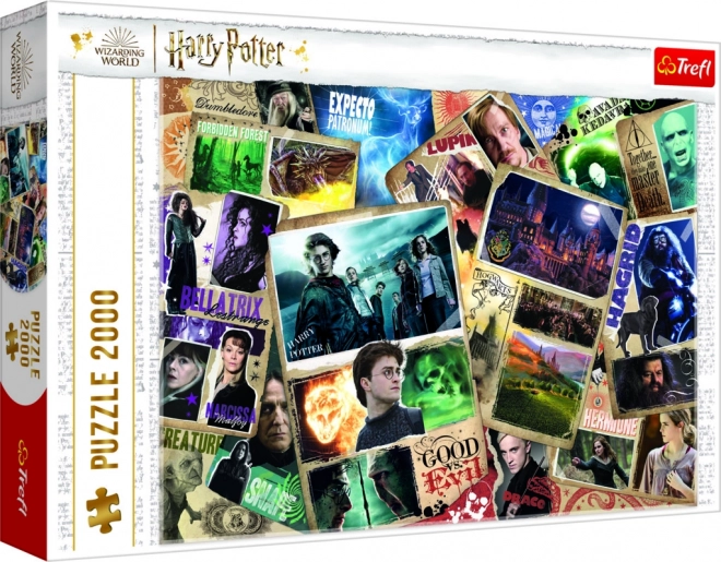 Puzzle Harry Potter: Personaje 2000 piese