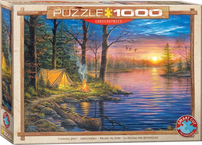 puzzle ceața de seară 1000 de piese