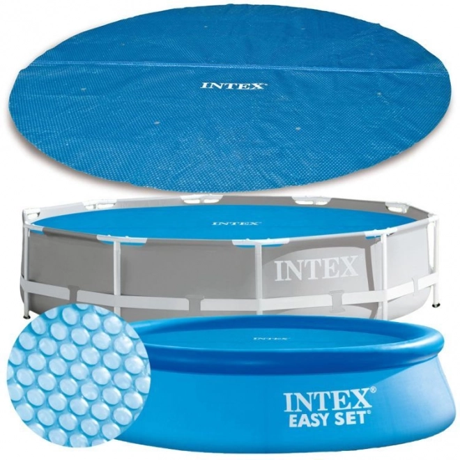 Prelată solară încălzire piscină Intex