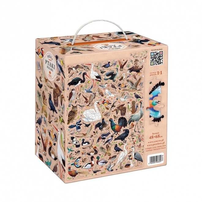 Puzzlove CzuCzu Păsări Polonia 1000 piese