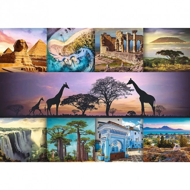 Puzzle Africa colaj 1000 piese