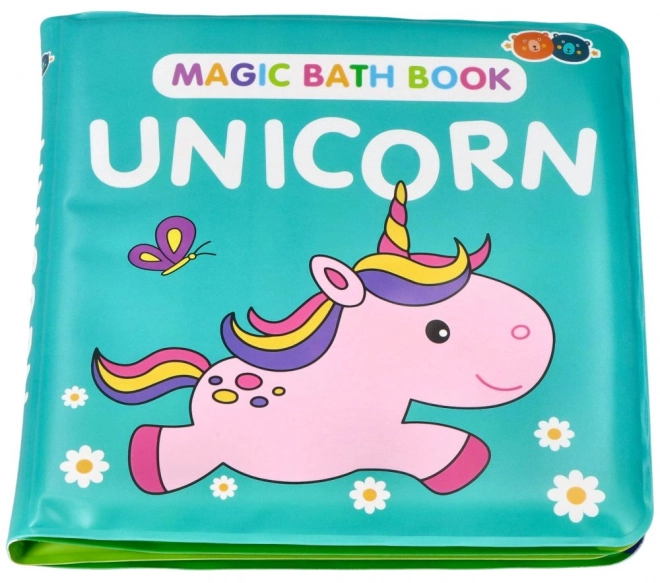 set carte colorantă cu jucărie - unicorn