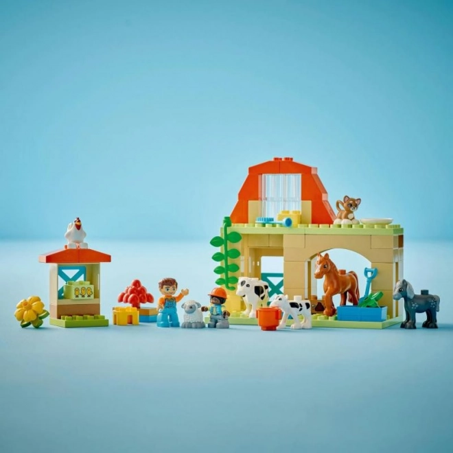 Grija pentru animalele de la fermă cu LEGO DUPLO