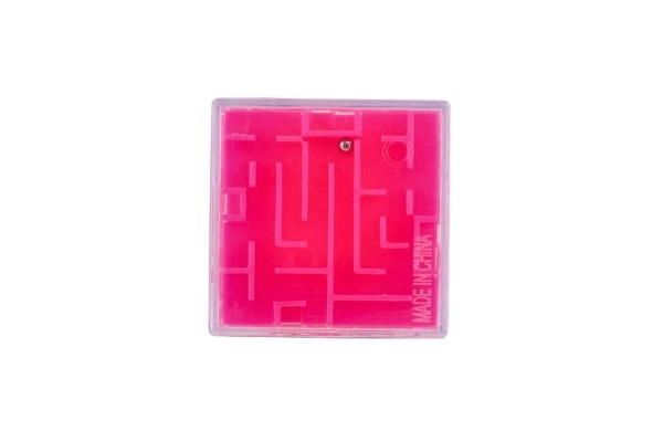 Cub Rubik labirint de plastic 5x5cm în 4 culori