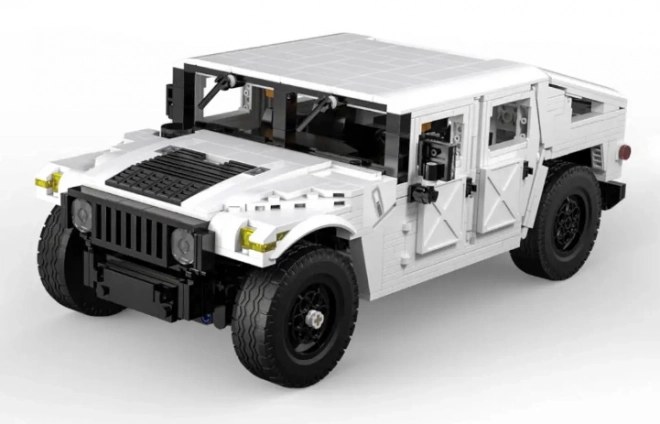 jucărie de construcție vehicul militar Humvee pentru copii 8+