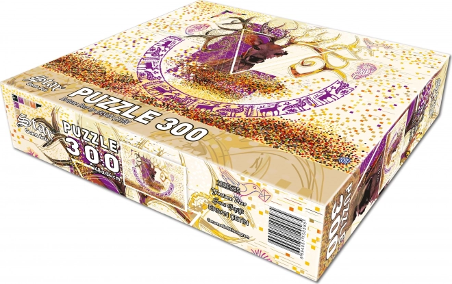 Puzzle Jelenul Norocos 300 piese