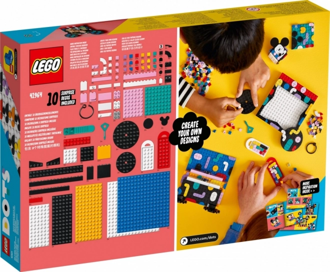 Lego Dots - set școlar Mickey Mouse și Minnie Mouse