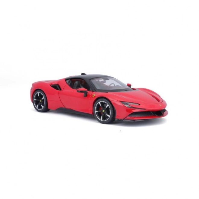 Mașina de jucărie Ferrari SF90 Stradale roșie 1:24