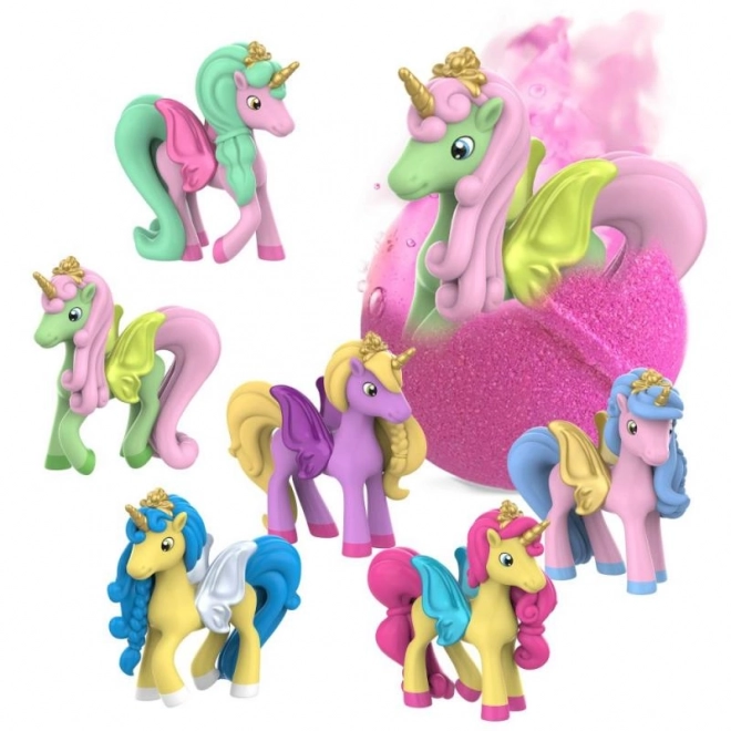 Bombă de baie surpriză Galupy Unicorn