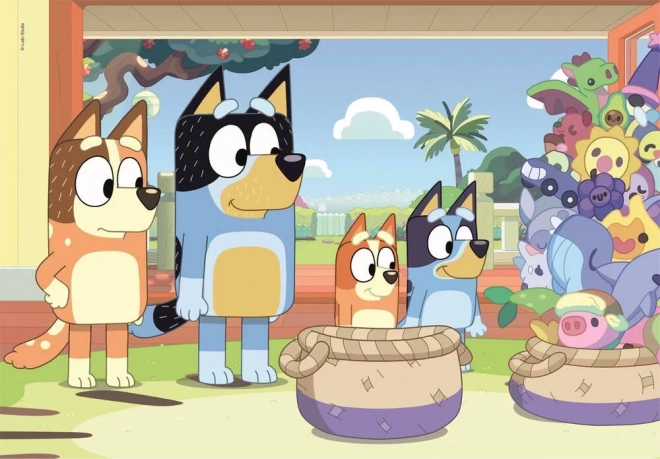 Puzzle Bluey 2x20 piese
