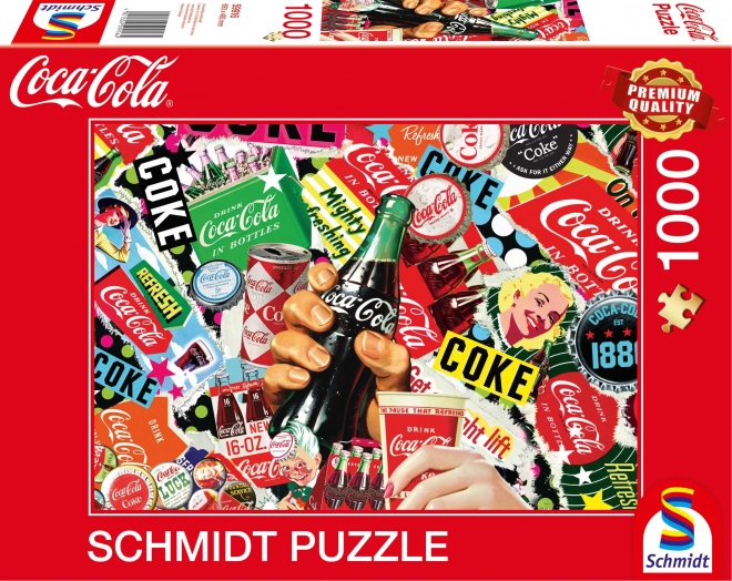 Puzzle Schmidt Coca Cola - 1000 de piese