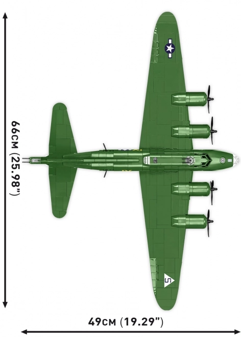 avion de construcție boeing b-17 lată partea