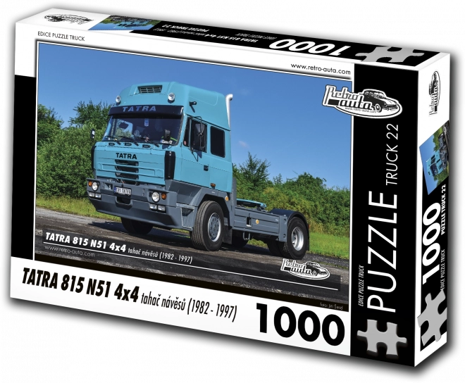 Puzzle Camion Retro-Auto Tatra 815