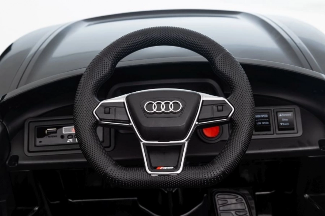 Mașinuță electrică pentru copii Audi RS e-tron GT neagră