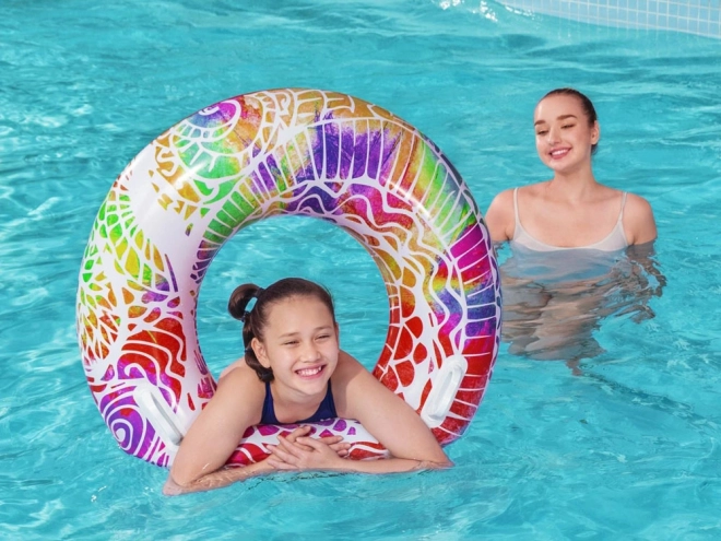 Colac de înot colorat Bestway – Roșu