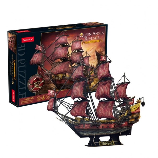 Puzzle 3D Vengeance a reginei Annei - ediție aniversară