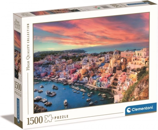 clementoni puzzle picturesque procida island 1500 piese