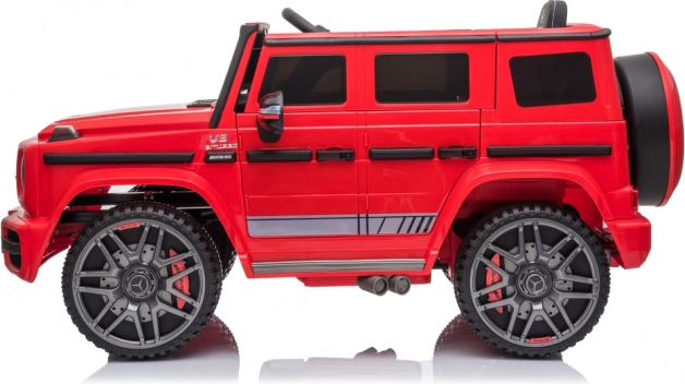 Mașină cu acumulator pentru copii Mercedes G63 roșie