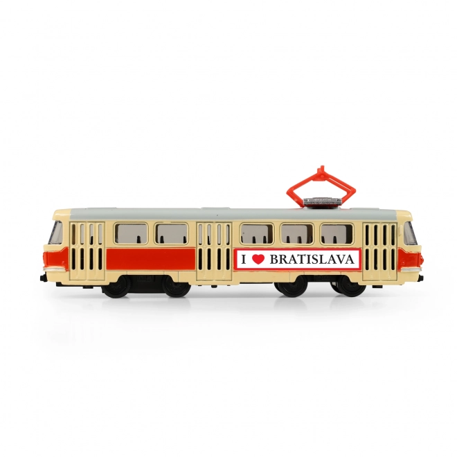 Tramvai retro metalică Bratislava 16 cm