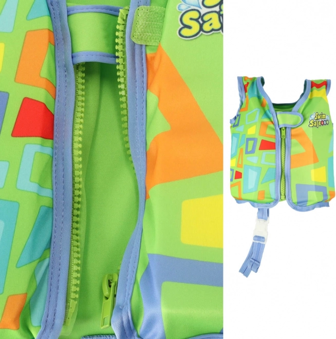 Vestă de înot pentru copii BESTWAY – verde