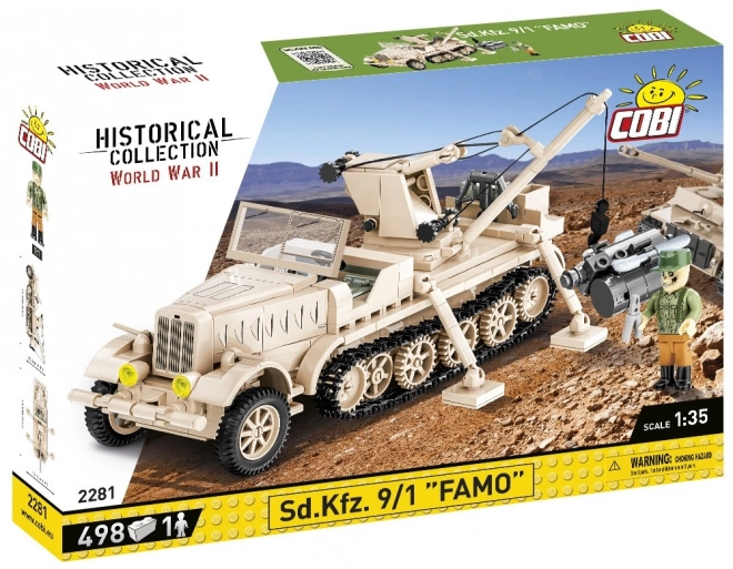 Cobi Famo Vehicul Militar Istoric Blocuri de Construcție