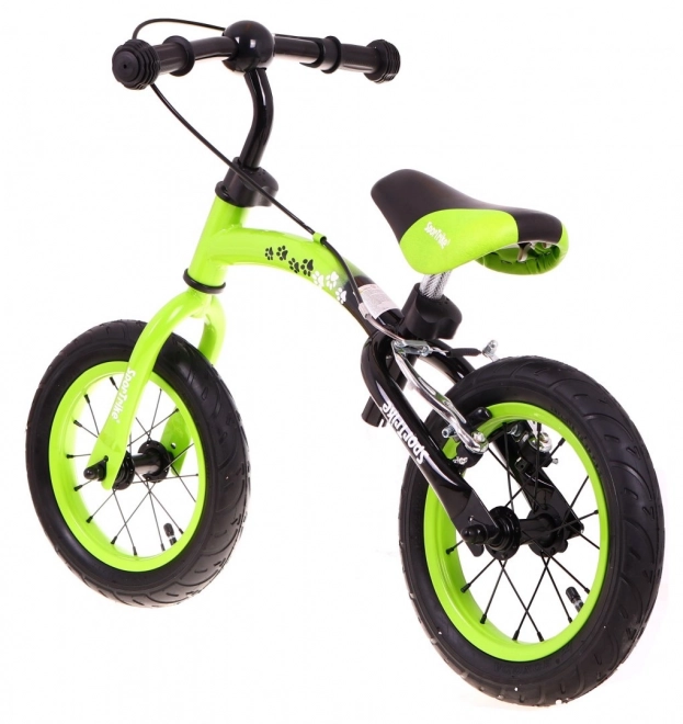 Bicicletă fără pedale Boomerang SporTrike verde