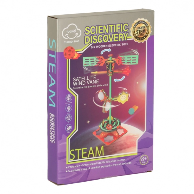 Set educațional model 3D vârf de vânt din lemn
