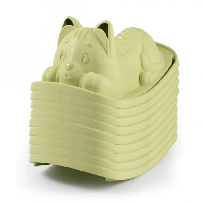 Leagăn ergonomic pisică verde