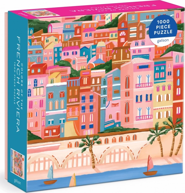 puzzle riviera franceză 1000 de piese