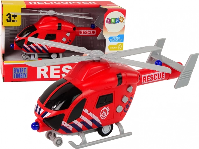 Elicopter de salvare cu voce și lumini