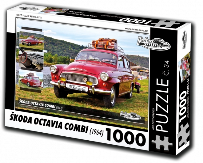 Puzzle retro-auta Škoda Octavia Combi 1964