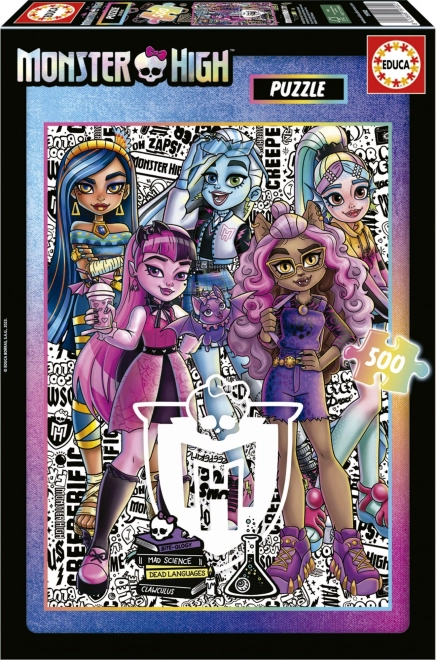 Educa puzzle Monster High 500 piese