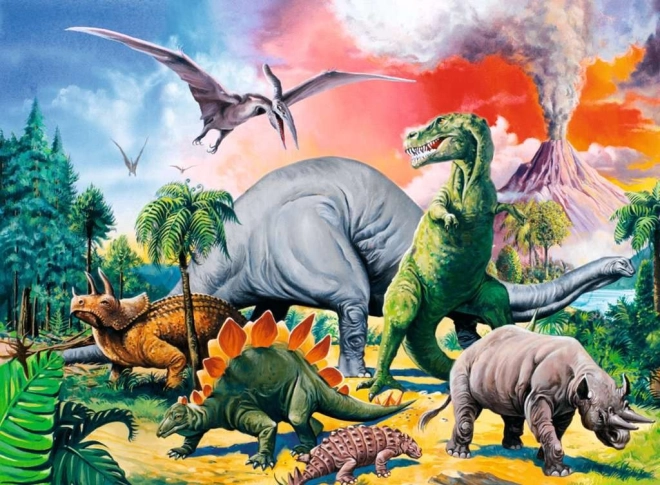 Temă dinozauri captivantă