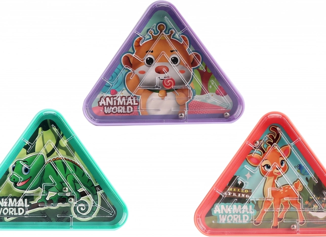 Joc de labirint cu animale