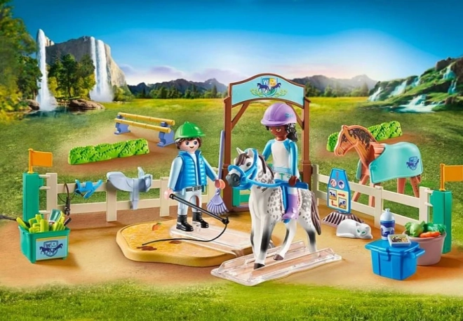 Arena modernă de echitație PLAYMOBIL