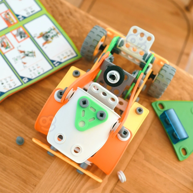 Woopie construcții set vehicule STEM 163 piese