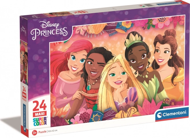 Puzzle Maxi 24 piese Disney Prințese