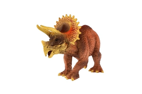 Jucărie Triceratops din plastic 20cm