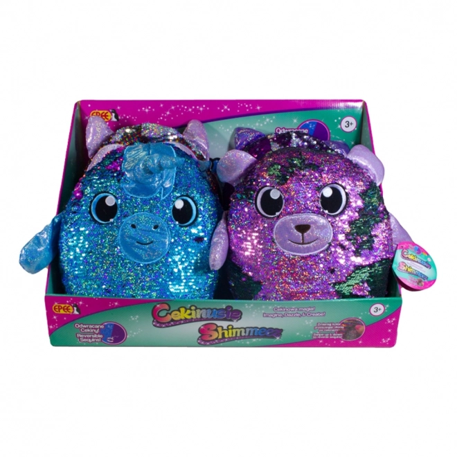 Plus minge mare Cekinusie Shimmeez 36cm