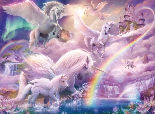 Puzzle unicorni 100 piese