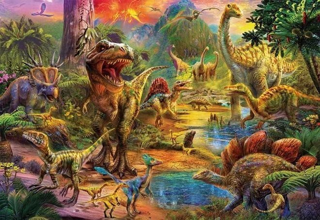 Puzzle Territoriul Dinozaurilor 1000 piese