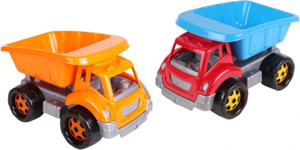 Basculantă de construcții din plastic cu mers liber, 3 culori, 19 × 18 × 26 cm