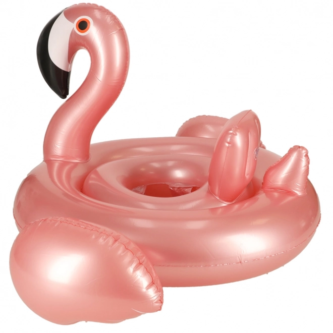 Colac gonflabil pentru copii cu scaun Flamingo